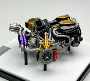VMB 1:18 Huayra Engine System Display Collection Model Diecast Metal Car BN - Bild 1 von 10