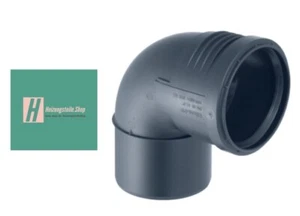 Geberit Silent-PP Bogen DN 90 ø 90 mm 390.424.14.1 87,5° NEU - Bild 1 von 5