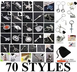 car bike diy keyring keychain gift for him her birthday Christmas present uk - Picture 1 of 81