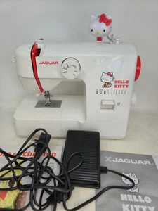 Máquina de coser eléctrica compacta JAGUAR Sanrio Hello Kitty de Japón - Imagen 1 de 9