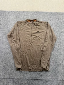 First Lite Wilkin 1/2 Zip Shirt Mens XL Lightweight Layer Long Sleeve - Picture 1 of 4