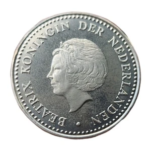 Antilles Néerlandaise 2 1/2 Gulden 1984 Beatrix - Imagen 1 de 2
