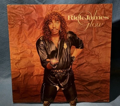 Rick James Glow LP Motown Records 1985 6135GL NM or M- Foto 1 de 4