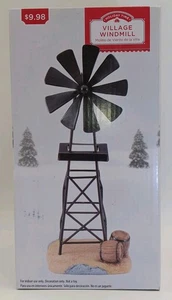 Holiday Time Village Windmill Village Collectible Decor Piece - Picture 1 of 8