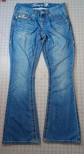 Seven Womens Jeans Kelly  Bootcut  Size 4 Embroidered pockets - Picture 1 of 17
