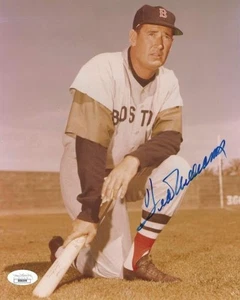Autographed TED WILLIAMS Boston Red Sox 8x10  JSA Full Letter COA - Picture 1 of 1