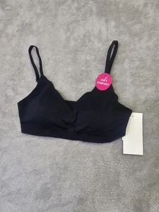 Nuovo Reggiseno Maidenform Bambina No Show Imbottitura Rimovibile Nero Taglia Media - Foto 1 di 2