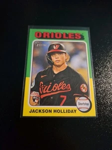 2024 TOPPS HERITAGE HIGH NUMBERS ROOKIE SP #692 JACKSON HOLLIDAY RC BALTIMORE - Picture 1 of 2