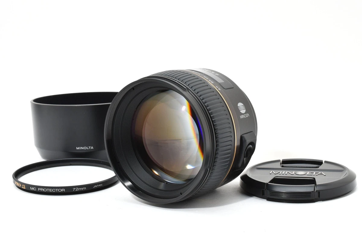 Minolta f/1.4 Lenses 85mm Focal for sale - eBay