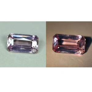 0.90 Cts_Antique Gemstone_100% Natural Unheated Turkey Rare Pink Diaspore - Foto 1 di 5