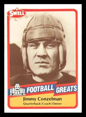 1989 Swell Greats #34 Jimmy Conzelman Chicago Cardinals - Image 1 of 2