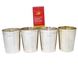 Ralph Lauren LXVII Polo Silver Tone Metal Candle Vessels 10x8cm BP7 - Picture 1 of 9