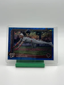 2025 Topps Series 1 CJ Abrams Blue Foil #d 147/150 BOOK END #122 - Picture 1 of 1