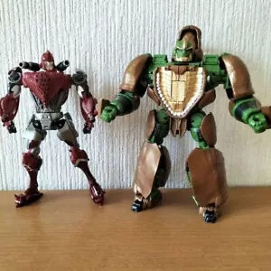 Transformers Beast Wars Terrasaur Rhinox Masterpiece Figure Takara Robo - Picture 1 of 7