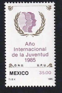 Mexico 1985 International Youth Year, MNH sc#1378 - Picture 1 of 1