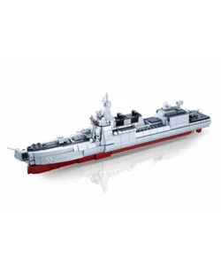 Sluban B0700 Kinder Baustein Ziegel Armee Militär Torpedoboot 618 Stück - Bild 1 von 2