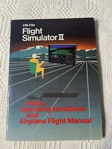 Flight Simulator II Pilot's Operating Handbook & Airplane Flight Manual Only - Zdjęcie 1 z 6