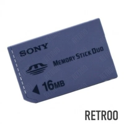 Sony MemoryStick Duo 16MB MS Memory Card Phone/Camera/Walkman/PSP/VAIO MSA-M16A - Image 1 of 2