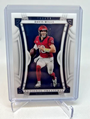 2022 Panini National Treasures DAVIS MILLS 08/99 #22 Texans - Image 1 of 2