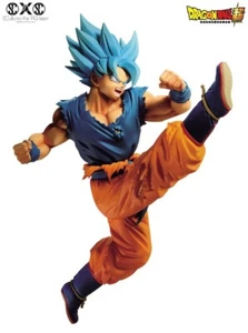 Banpresto Prize Dragon Ball Super Z-Battle Figure Super Saiyan God Blue Son Goku - Picture 1 of 11