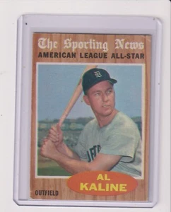 Topps #470 Al Kaline 1962 como en excelente estado - Tigres de Detroit - Imagen 1 de 1