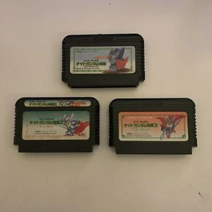 SD Gundam Legend: Knight Gundam 1, 2, 3 - Nintendo Famicom NES Japan NTSC-J Game - Picture 1 of 7