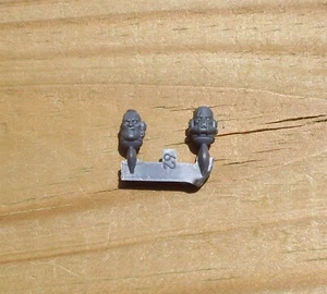 40K Space Marines Primaris Heavy Intercessors Head Sgt Bare Heads Bits 2 Bitz - Picture 1 of 1
