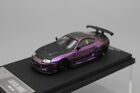 TimeMicro 1/64 Scale Toyota Supra A80 Purple/Black Diecast Model Car Toy 