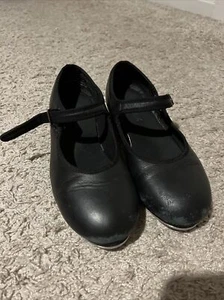 Capezio Women's Mary Jane Tele Tone Tap Shoe 7 Black - Picture 1 of 7