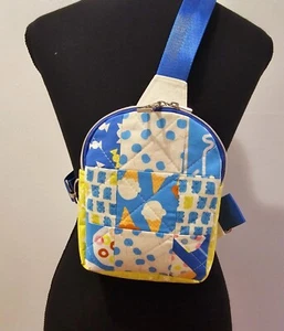 Mini Sling Backpack, Crossbody Backpack, Patchwork Purse, Ruby Star Society, Gif - Picture 1 of 4