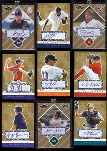 10) GLENN GIBSON Washington Nationals 2007 GOLD #'d AUTOGRAPH Rookie RC xx/50