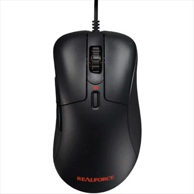 Topre REALFORCE MOUSE RFM01U11 6 button Gaming Mouse Black Japan NEW - Image 1 of 4