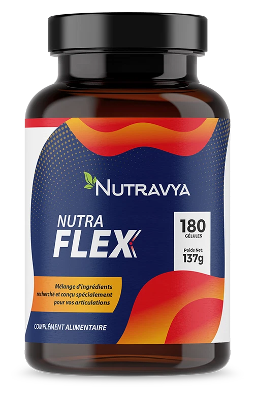 Nutra Flex de Nutravya -  Boite de 180 gélules - Photo 1/1
