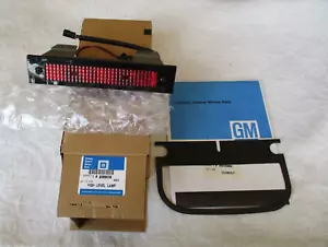 NOS GM 87 88 89 90 Trans Am GTA wing spoiler LAMP LIGHT PAIR 1987 1988 1989 1990 - Picture 1 of 3