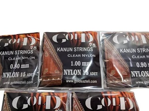Qanun Kanun Saiten kompletter Satz 78 Saiten verpackt von Lea Clear Nylon - Bild 1 von 8