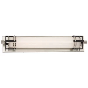 Minka Lavery LED Bath, Brushed Nickel w/Sand Black - 241-420-L - Picture 1 of 1