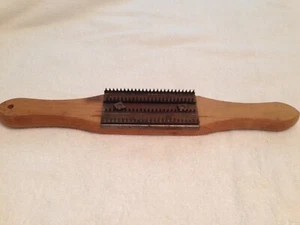 Peine de curry de madera vintage - Imagen 1 de 8