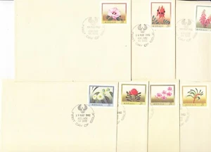 Australia 1982 State Flowers set 7 PSE - Adelaide SA 5000 - Picture 1 of 1