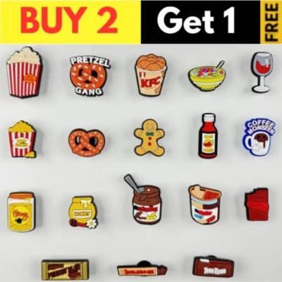 Australian Food Snack Drink For Crocs Shoe Charms Jibbitz Accessories - image 1 of 4