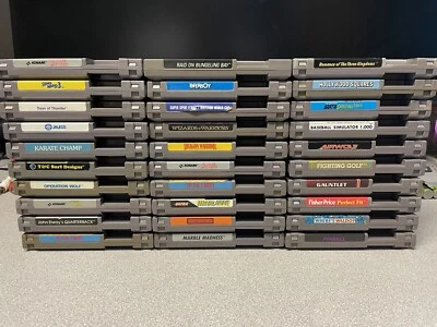 ÚNICOS Videojuegos Nintendo NES Elige un Título ***LIMPIOS, PROBADOS, AUTÉNTICOS*** Foto 1 de 4