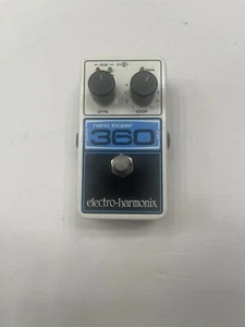Electro Harmonix 360 Nano Looper Phrase Recorder Sampler Guitar Effect Pedal - Picture 1 of 6