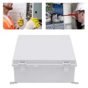 In/Outdoor Electrical Box Enclosure Weatherproof Include Internal Mounting Panel - Picture 1 of 15
