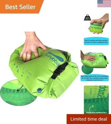 Compact Eco-Friendly Portable Washing Machine - Perfect for Travel and Laundry - Image 1 of 4