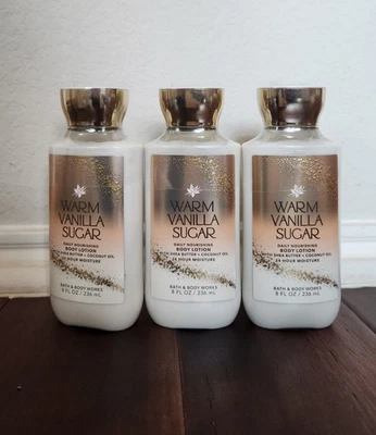 Bath & Body Works  Warm Vanilla Sugar Body Lotion (Set of 3) - Image 1 of 2