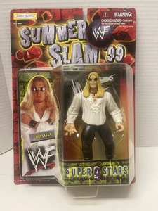 WWF JAKKS CHRISTIAN SUMMER SLAM 99 SUPERSTARS 9 WRESTLING FIGURE WWE - Foto 1 di 4