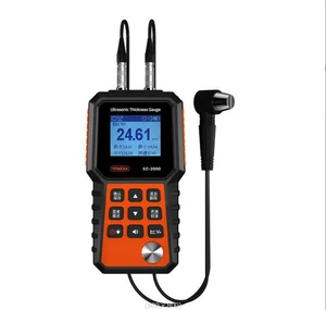 Medidor de espesor ultrasónico digital 1-400 mm alarma para metal vidrio acero - Imagen 1 de 8