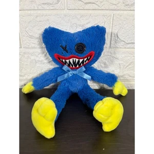 Peluche Poppy Playtime Huggy Wuggy Blu Bottone Occhio Mostro 10" Peluche - Foto 1 di 6