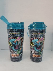 Universal Studios Halloween Horror Nights 2024 Freestyle Cup Plastic Tumbler - Picture 1 of 3