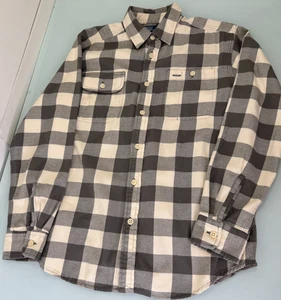 Vintage Polo Ralph Lauren Flannel Shirt Boys Youth L ( 14-15 ) Buffalo Plaid - Picture 1 of 7