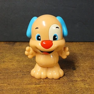 Figura de juguete de plástico Mattel Fisher Price Laugh & Learn cachorro perro sonajero 3,5" 2013 - Imagen 1 de 7
